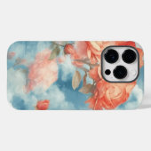 Klassiekers - engelachtige roze en rode rozen in z Case-Mate iPhone case (Achterkant (horizontaal))