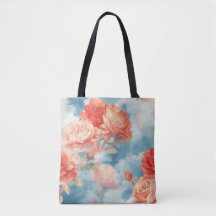 Klassiekers - engelachtige roze en rode rozen in z