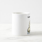 Klassische, weiße Tasse Koffiemok (Center)