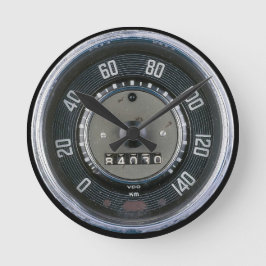 Klassischer Käfer Tachometer Oldtimer Ronde Klok