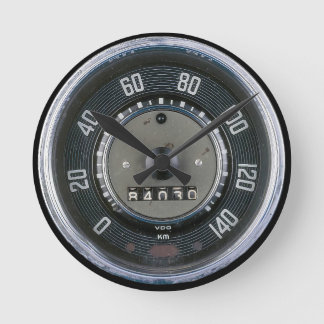 Klassischer Käfer Tachometer Oldtimer Ronde Klok