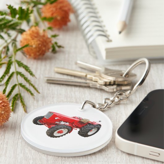 Klassischer Traktor Güldner Sleutelhanger (Voorkant Rechts)