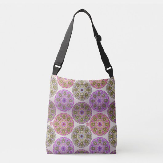 klassisches Mandala Muster Crossbody Tas (Voorkant)