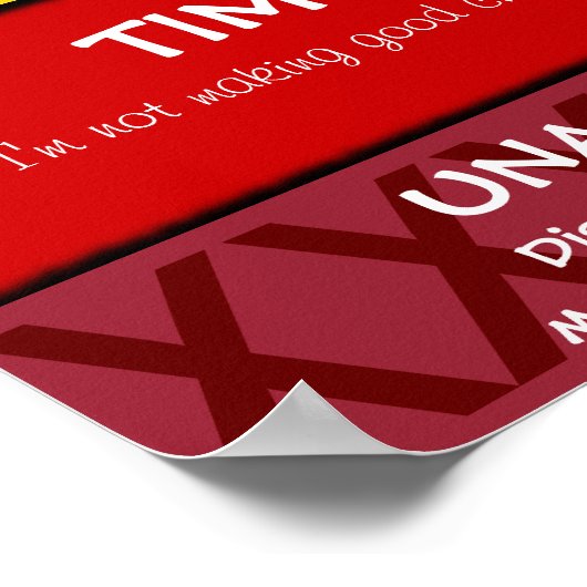 Klassroom klembord poster (Hoek)