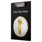 Klassy Golf Instructor Clipboard Klembord (Links)