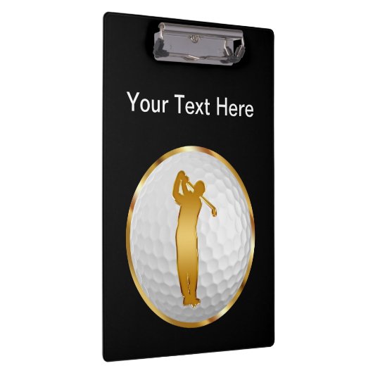 Klassy Golf Instructor Clipboard Klembord (Rechts)