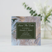 Klassy heeft de datum opgeslagen save the date (Staand voorkant)