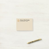 Klassy Real Estate Sticky Note Pads (Op bureau)