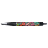 Klassy Style Floral Glas in lood Pen (Voorkant)