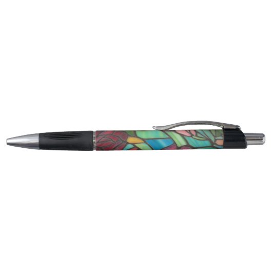Klassy Style Floral Glas in lood Pen (Bovenkant)