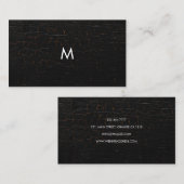 Klastextuur visitekaartje (Voorkant / Achterkant)