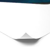 Klasvormige handen vormen planeet Aarde Wereldvred Foto Afdruk (Hoek)