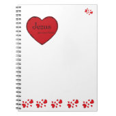 Klasyczny spiralny notatnik Jezus jest moim Panem! Notitieboek (Voorkant)