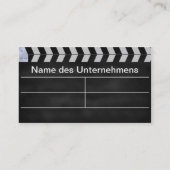 klatschen Kino Visitekaartje (Achterkant)