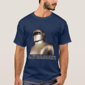Klatu Barada Nikto Robot SiFi Design T-shirt (Voorkant)