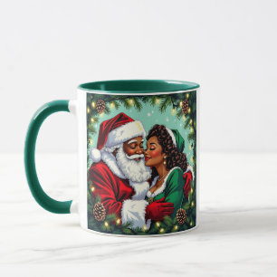 Klaus en mevrouw Clause Zoete Kerstmis Mok