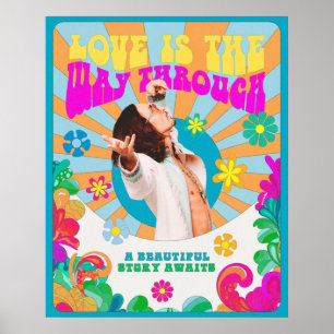 Klaus Hargreeves liefde is de weg door de paraplu Poster