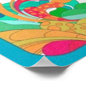 Klaus Hargreeves liefde is de weg door de paraplu Poster (Hoek)