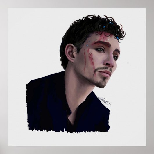 Klaus Hargreeves The Umbrella Academy Poster (Voorkant)