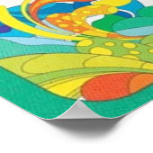 Klaus Hargreeves volgt me de paraplu acadmey Poster (Hoek)