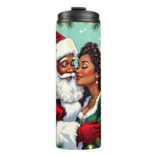 Klaus Heer en Mevrouw Zoete Kerstmis Thermosbeker