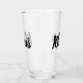 Klaus mans naam, glas (Links)