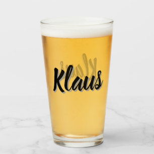 Klaus mans naam, glas