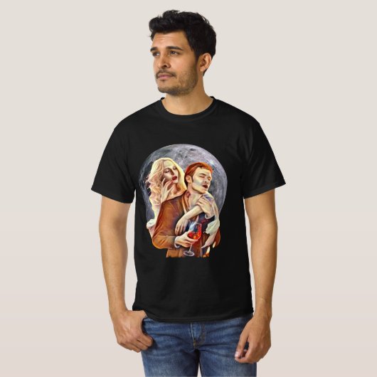 klaus mikaelson art t-shirt (Voorkant volledig)
