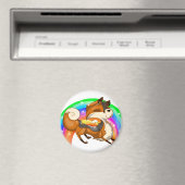 KlausFoxCuteMangnet Magneet (Insitu (Vaatwasser))