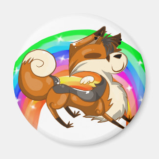 KlausFoxCuteMangnet Magneet