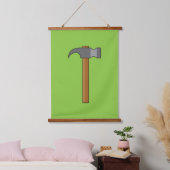 Klauw Hammer Cartoon Hangend Wandkleed (Slaapkamer)