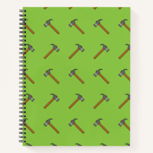 Klauw Hammer Cartoon Notitieboek