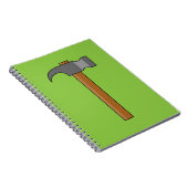 Klauw Hammer Cartoon Notitieboek (Rechterzijde)