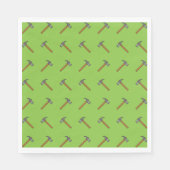 Klauw Hammer Cartoon Servet (Voorkant)