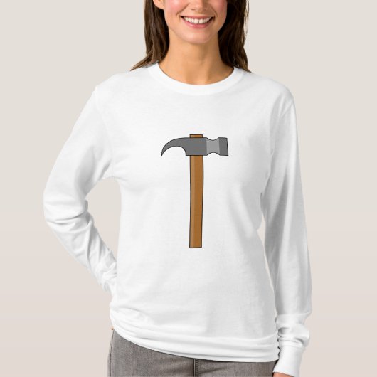 Klauw Hammer Cartoon T-shirt (Voorkant)
