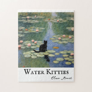 Klauw Monet Water Lelies Kat Vijver Legpuzzel