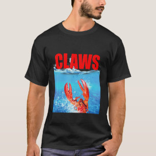 Klauwen Kreeft Krab Vissen Maine Vakantie T-shirt