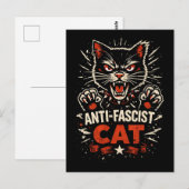 Klauwen van de weerstand briefkaart (Voorkant / Achterkant)