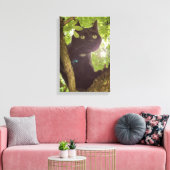 Klauwen van de Wilde Canvas Afdruk (Insitu (Woonkamer))