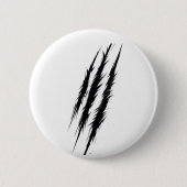 klauwknop ronde button 5,7 cm (Voorkant)