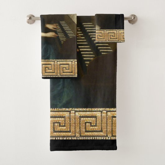 Klavecimbel Lady Gast en Gift Handdoek Set (Insitu)