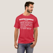 Klavecimbelspeler Zelfstandig naamwoord Definitie  T-shirt (Voorkant volledig)