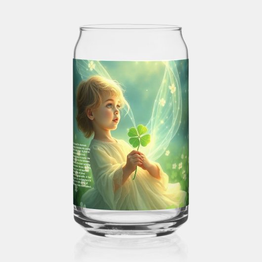 Klaver Blikvorm Glas (Voorkant)