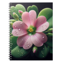 Klaver Bloemen Roze en Groene Oxalis