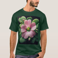 Klaver Bloemen Roze en Groene Oxalis