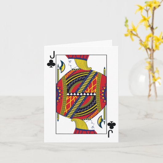 Klaver Boer Pokerkaart Speelkaart Blackjack Ca Kaart (Gele Bloem)