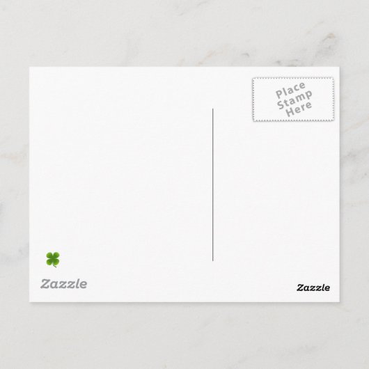 Klaver Briefkaart (Achterkant)