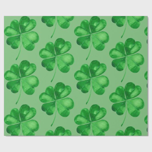 klaver cadeaupapier (Vlak)