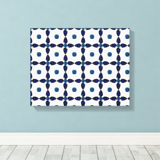 klaver canvas afdruk (Insitu (Houten vloer))