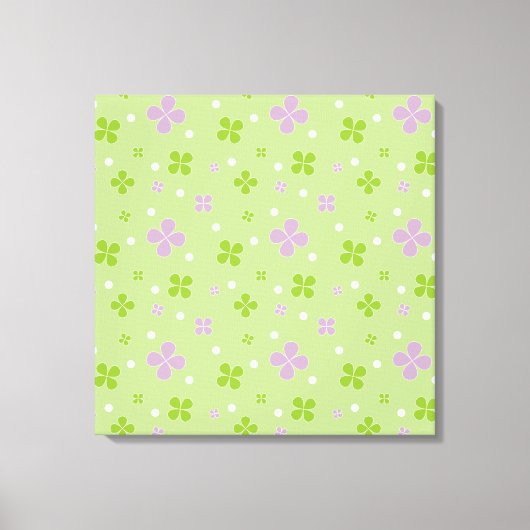 Klaver Canvas Afdruk (Voorkant)